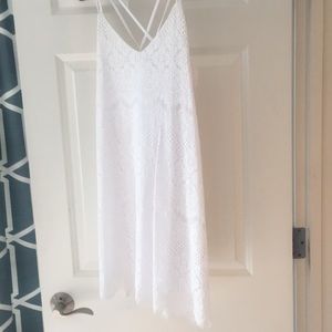 White Lace Dress from Francesca’s
